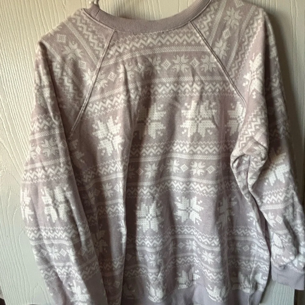 torrid Light Lilac & Red 'Happy Holla Days' Holiday Sweatshirt
